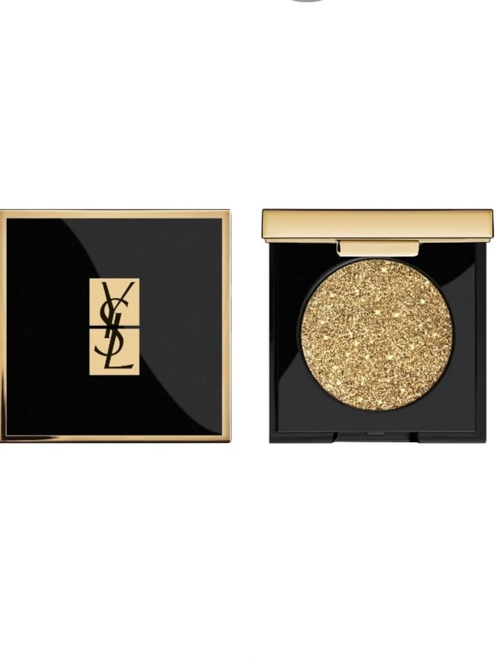 NIB $33 Yves Saint Laurent Sequin Crush Eye Shadow In Legendary Gold